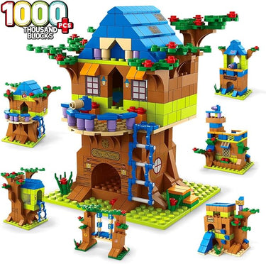 DIY 6 IN 1 TREE HOUSE BUILDING BLOCK